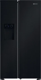 Bauknecht SBS IW E90 Side-by-Side black