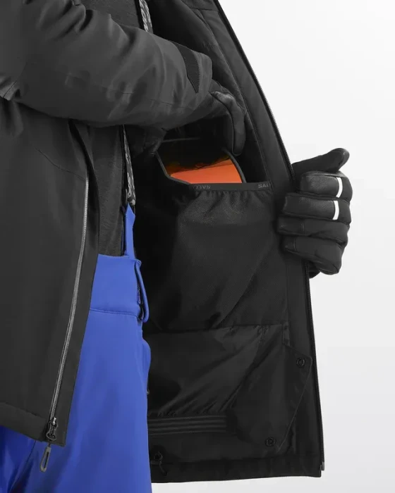 Salomon Highland Snowboardjacke deep black (Herren)