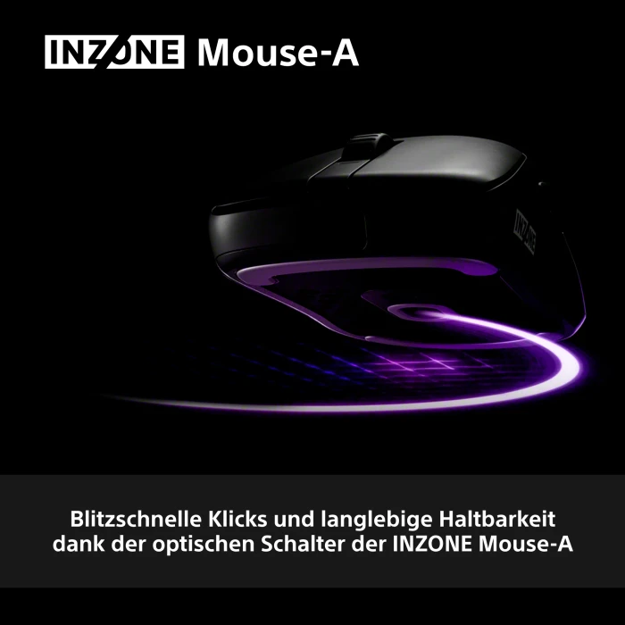 Sony INZONE Mouse-A Wireless Gaming Mouse, schwarz, USB