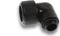 Alphacool Eiszapfen 90° G1/4" auf 16mm HardTube Anschraubtülle, deep black, 4er-Pack Vorschaubild