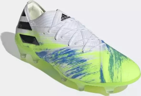 adidas Nemeziz 19.1 FG cloud white/core black/signal green (Herren)