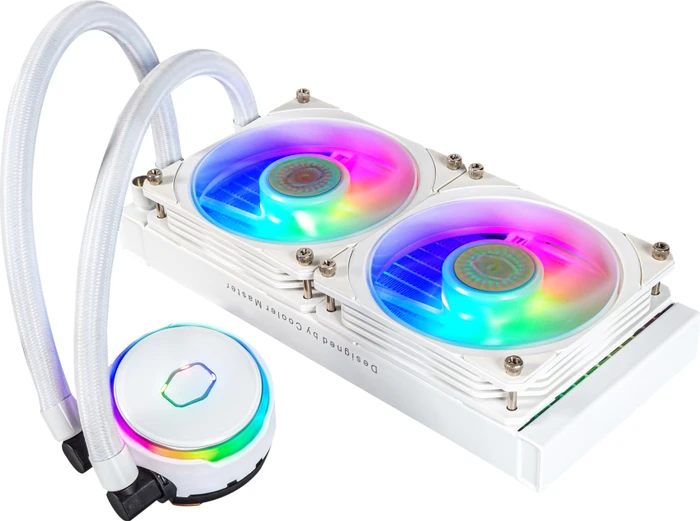 Cooler Master MasterLiquid PL240 Flux White Edition, weiß