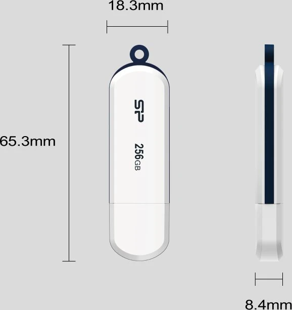 Silicon Power Blaze B32 128GB weiß, USB-A, USB 3.2 Gen 1×1