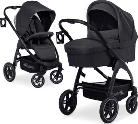 Hauck Saturn R Duoset melange black