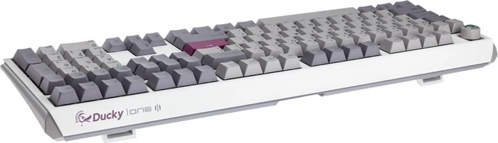 Ducky One 3 Mist Grey PBT, LEDs RGB, MX RGB ERGO CLEAR, USB, US