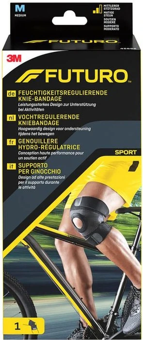 3M Futuro Sport Kniebandage Größe M, 1 Stück