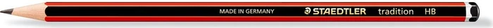 Staedtler Tradition 110 Bleistift HB graphit, schwarz/rot