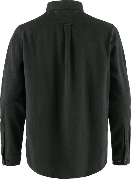 Fjällräven Övik Twill Hemd langarm dark grey (Herren)
