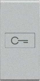 Bticino LivingLight Axial-Wippe Schlüssel 1-modulig, tech
