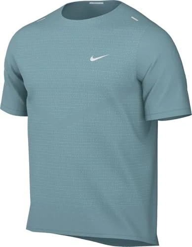 Nike Rise 365 Laufshirt kurzarm denim turquoise (Herren)