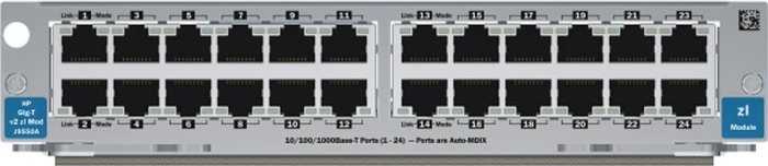 HP Gigabit Switch, 24x RJ-45