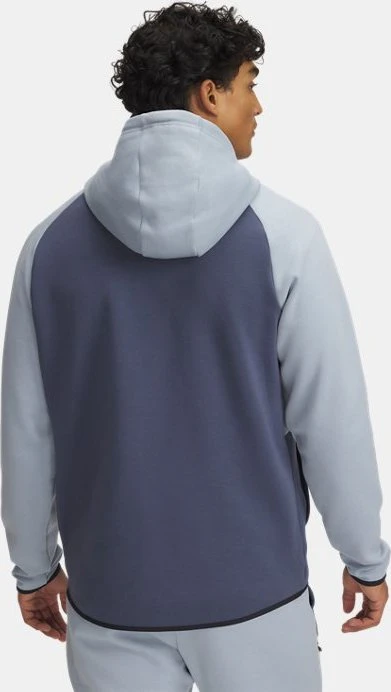 Under Armour Unstoppable Zip Hoodie harbor blue/downpour gray/black (Herren)