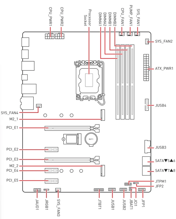 MSI PRO Z790-S WIFI (Intel 1700)