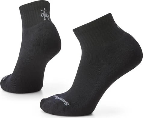 Smartwool Everyday Solid Rib Light Cushion Ankle Socken schwarz