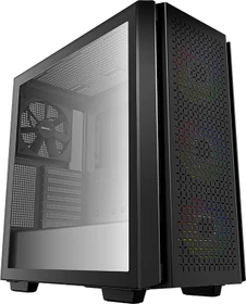 DeepCool CG560, schwarz, Glasfenster (R-CG560-BKAAE4-G-1)