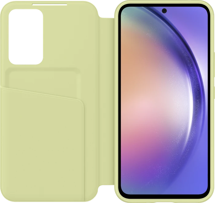 Samsung Smart View Wallet Case für Galaxy A54 5G Lime