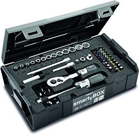 Matador smartyBOX SO Basic Bitset/Steckschlüsselsatz inkl. Werkzeugbox, 52-tlg.