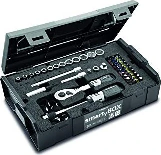 Matador smartyBOX SO Basic Bitset/Steckschlüsselsatz inkl. Werkzeugbox, 52-tlg.