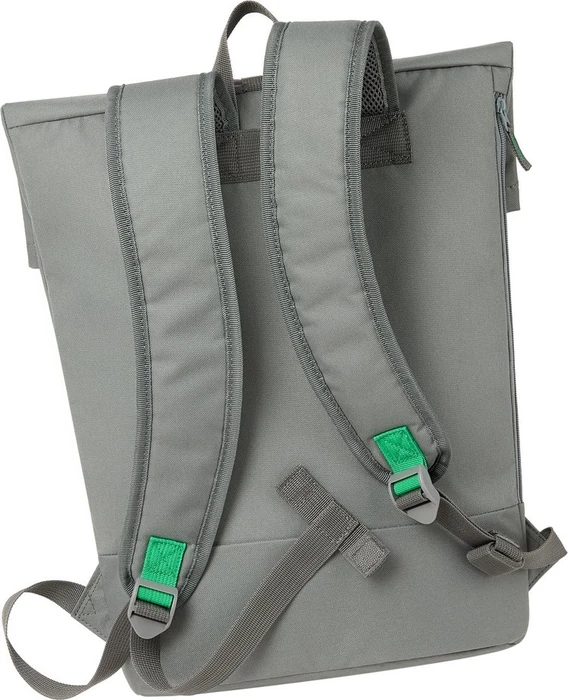 RivaCase Gremio 5567 Eco 15L Rolltop Rucksack, grau