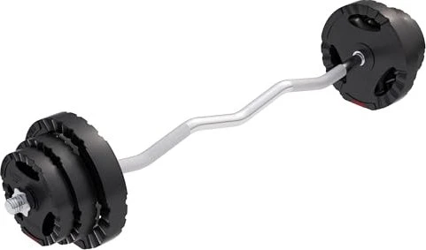 Gorilla Sports Kunststoff Gripper Sternverschluss Sz-Curl Set 35kg