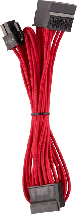 Corsair PSU Cable Kit Type 4 - Pro Kit - Gen4, rot