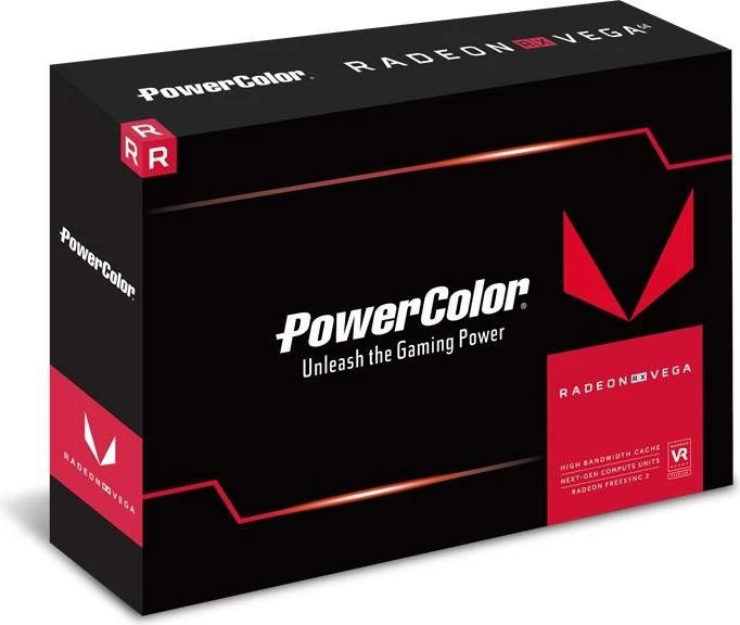 PowerColor Radeon RX Vega 64, 8GB HBM2, HDMI, 3x DP