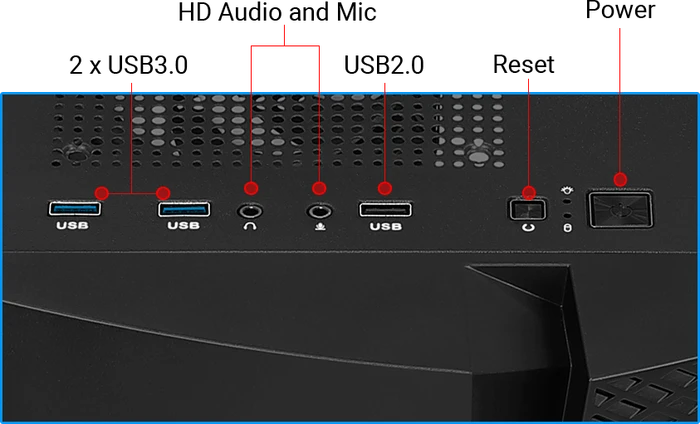 AeroCool Wave, Glasfenster