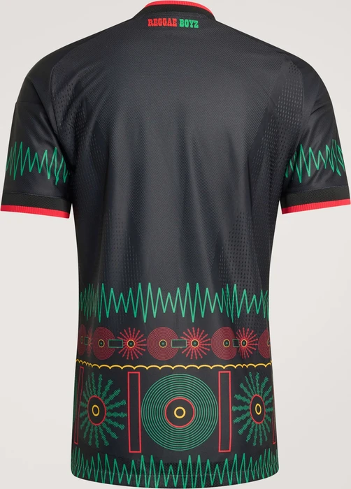 adidas Jamaika 26 x Bob Marley Authentic 2026 Auswärtstrikot kurzarm (Herren)