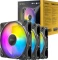 Antec Tranquil 120 ARGB, schwarz, LED-Steuerung, 120mm, 3er-Pack Vorschaubild