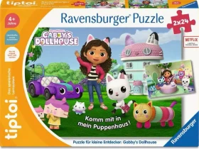 Ravensburger tiptoi Puzzle: Puzzle für kleine Entdecker: Gabby's Dollhouse