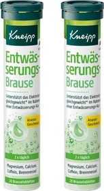 Kneipp Entwässerungsbrause Brausetabletten, 40 Stück (2x 20 Stück)