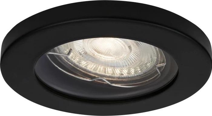 Briloner 5W LED Einbauleuchte schwarz, 3 Stück (7181035)