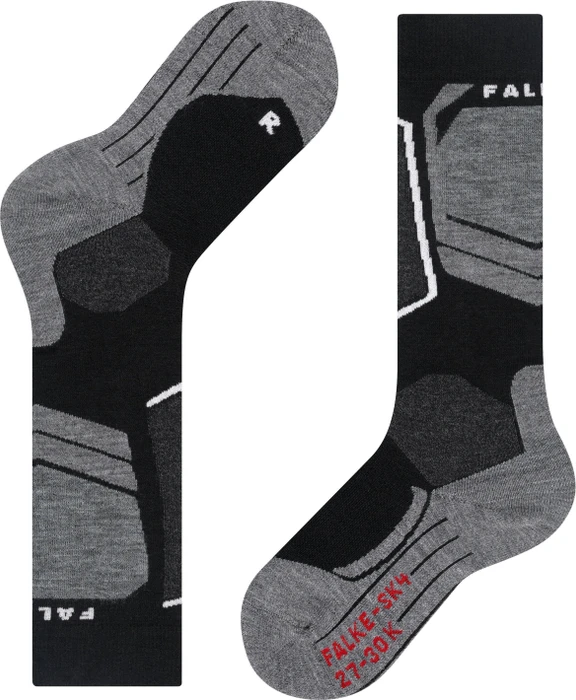 Falke SK4 Advanced Skisocken black-mix (Junior)