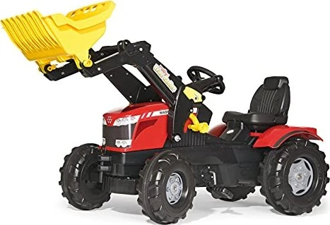rolly toys rollyFarmtrac Massey Ferguson 8650 Trettraktor mit Frontlader rot
