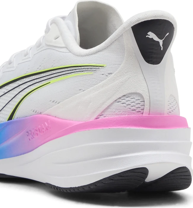 Puma Darter Pro 2 puma white/puma black/lime squeeze/poison pink