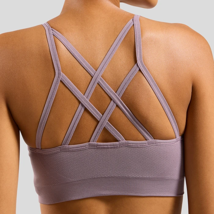 Odlo Seamless Soft Sport-BH gray ridge/grey melange (Damen)