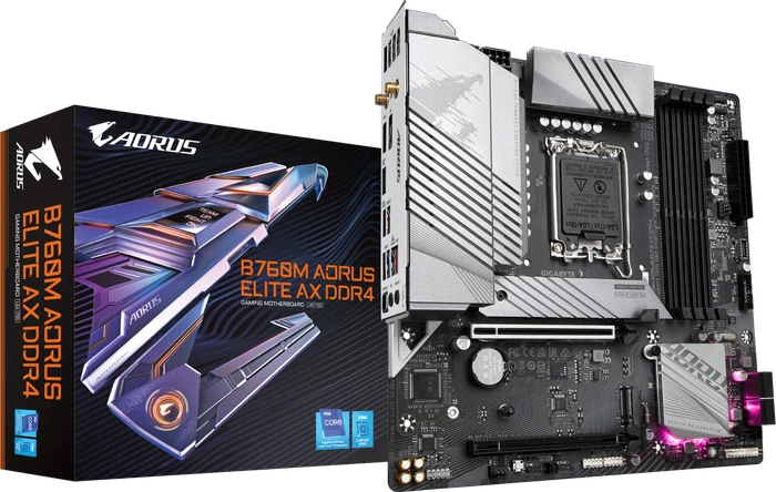 GIGABYTE B760M AORUS Elite AX DDR4 (Intel 1700)