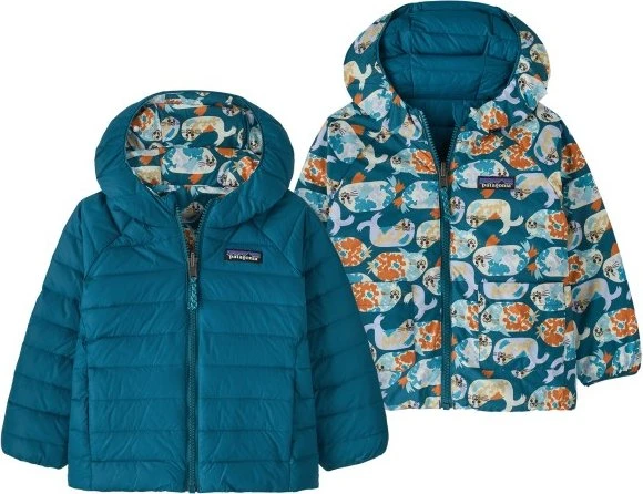 Patagonia Baby Reversible Down Sweater Hoody Jacke (Junior)