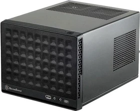 SilverStone Sugo SG13B, USB-C, schwarz, Mini-ITX