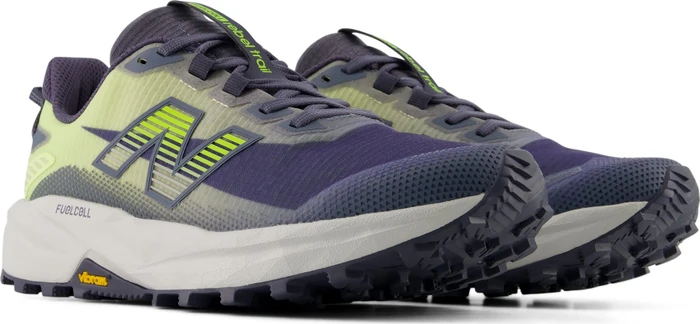 New Balance FuelCell Rebel Trail arctic grey/alkaline green (Herren)