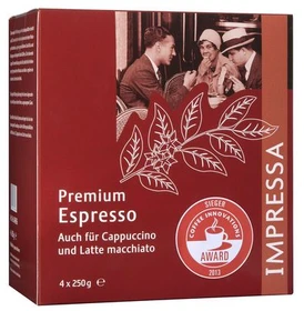 Jura Impressa Espresso Kaffeebohnen, 1.00kg (4x 250g)