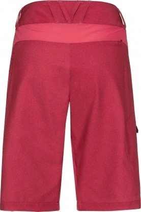 Vaude Ligure Shorts Fahrradhose kurz red cluster (Damen)