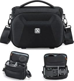 K&F Concept Kamera Umhängetasche Medium schwarz