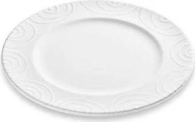 Gmundner Keramik Weißgeflammt Speiseteller Gourmet 27cm