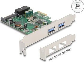 DeLOCK 2x USB-A 3.0, PCIe 2.0 x1 (90096)