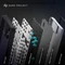 Dark Project ALU87B Bushido Gaming Keyboard, schwarz/weiß, LEDs RGB, g3ms Moonstone, USB, US Vorschaubild