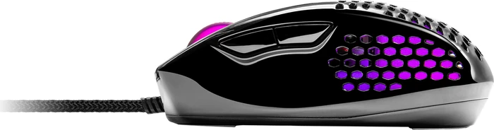Cooler Master MasterMouse MM720 RGB Gaming Maus schwarz glänzend, USB