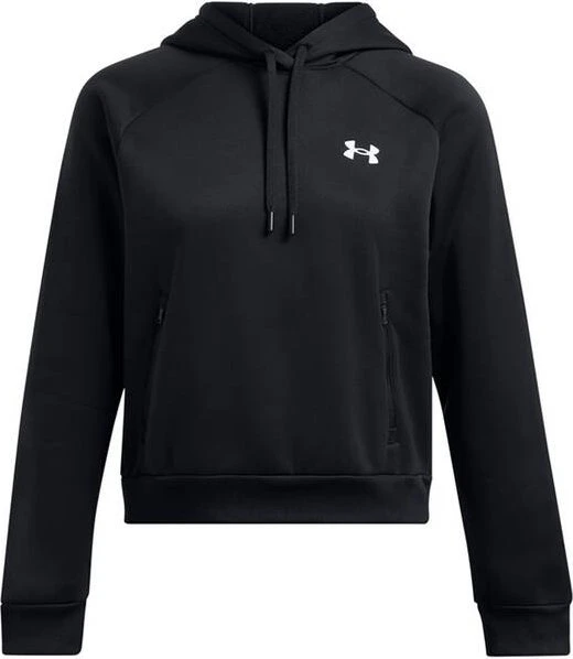 Under Armour Fleece Pro Hoodie schwarz/weiß (Damen)