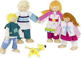 Goki Biegepuppen City Familie