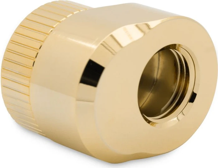 EK Water Blocks Quantum Line EK-Quantum Torque Rotary Offset 7, G1/4", 7mm Versatz, gold